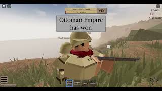 Roblox Trench Warfare Ottoman Empire update [upl. by Oicelem]