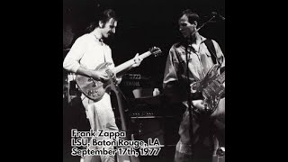 Frank Zappa  1977 09 17  Assembly Center Louisiana State University Baton Rouge LA [upl. by Weisbrodt]