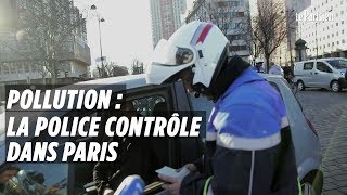 Circulation différenciée  des contrôles de police dans Paris [upl. by Dulcine]