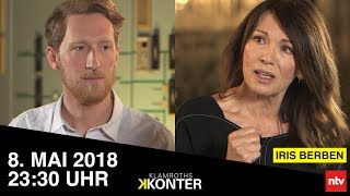 MeToo Iris Berben bei Klamroths Konter 8518 2330 ntv [upl. by Ekenna]