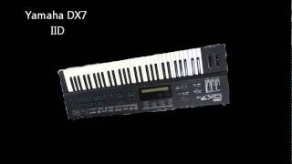 Yamaha DX7 IID Demo [upl. by Hadihahs]