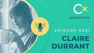 Clare Muscutt talks with Claire Durrant about UX CX Service Design amp freelance digital nomading [upl. by Seraphim456]