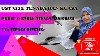 TENAGA KINETIK  UST 3122 TENAGA DAN KUASA  DIPLOMA VOKASIONAL MALAYSIA DVM  KOLEJ VOKASIONAL [upl. by Ettelohcin831]