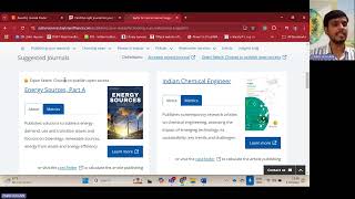 Journal Finder or Suggester How to Find a Right Journal to Your Manuscript research [upl. by Pepillo]