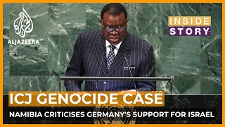 Why is Namibia furious at Germanys ICJ intervention supporting Israel  Inside Story [upl. by Trebeh27]