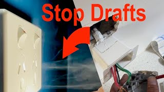 InstallingRetrofitting a PowerPoint or Switch Backing box for air tightness [upl. by Tarryn]