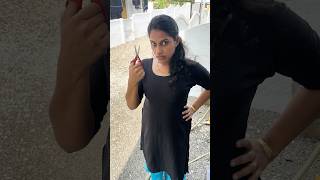 I will cut yours today❤️Funny videos shorts youtubeshorts klshobasureshani [upl. by Darius]