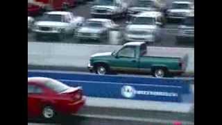 1998 Chevrolet Silverado Vortec 57L 350 1461 all motor run in 14 mile [upl. by Wilkie991]