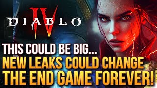 HUGE LEAKED DETAILS DIABLO 4 Future Updates [upl. by Anawahs]