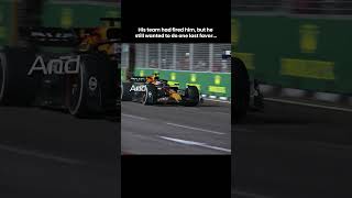 Daniel Ricciardo does his friend Max Verstappen one last favour in F1 [upl. by Newhall749]