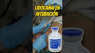 Cuando usar LIDOCAÍNA en IOT❓🤔💉 emergency doctor enfermeria [upl. by Aural651]