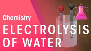 Electrolysis of Water amp Hydrochloric Acid  Reactions  Chemistry  FuseSchool [upl. by Sethi]