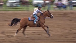 Morrison County Fair Barrel Racing  August 9 2019 [upl. by Elset]