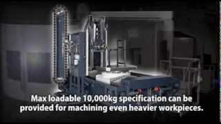 OKK HM1600 Horizontal Machining Center  The Large Parts Expert [upl. by Luce404]