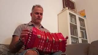 US military bugle wake up call played on a 20 button concertina by Golan Halima [upl. by Stefanie]