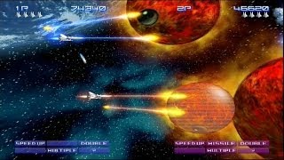 Gradius V Full Game Run  2 Player Mode  Zero amp Sakura [upl. by Harp]