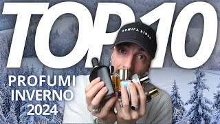 TOP 10 PROFUMI INVERNO 2024 ❄️☃️ [upl. by Oiratno]