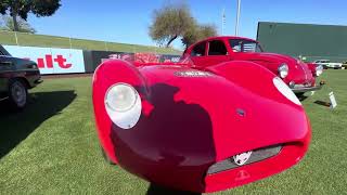 Road rally Copperstate 1000 vintage cars being staged for the event [upl. by Illa]