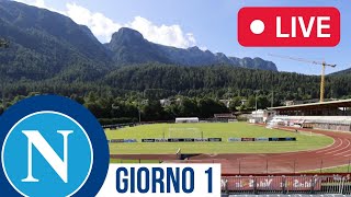 Allenamento del Napoli in DIRETTA VIDEO 🔴 Ritiro Dimaro 2023  Giorno 1 seduta mattutina [upl. by Atinwahs]