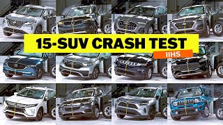 Car Crash Test Compilation 15 Small SUV – Side Impact Comparison [upl. by Llenram657]