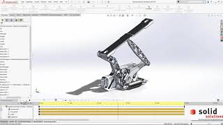Erster Einblick in die Bewegungsanalyse mit SOLIDWORKS Motion [upl. by Nrobyalc645]