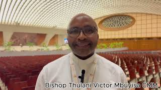 Synod Update with Bishop Thulani Victor Mbuyisa CMM [upl. by Eibor939]