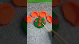 Miniature Sofa Set With Playdough clay shorts ytshorts viral trending FamilyTV2O [upl. by Anyzratak]