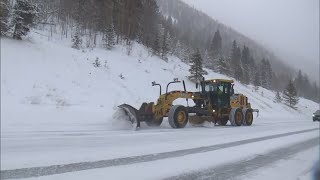 Avalanche mitigation taking place on many Colorado passes [upl. by Autum]