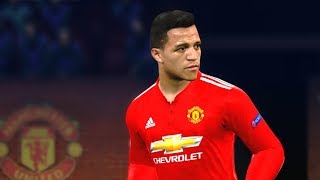 Manchester United vs Chelsea Sanchez Scored a Goal UCL 2018 Gameplay [upl. by Alrep578]