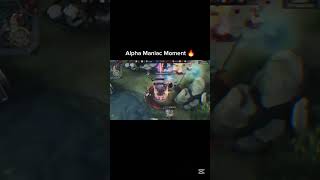 Alpha x angela combo🔥  MOBILE LEGEND  MLBB gameplay mobilelegends music shorts shortvideo [upl. by Yrak]