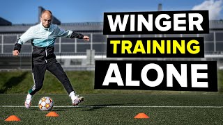 Improve as a winger ALONE with these 3 drills [upl. by Leno]