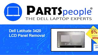 Dell Latitude 3420 P144G001 LCD Panel HowTo Video Tutorial [upl. by Sudnak]