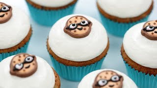 CHOCOLATE CHIP COOKIE CUPCAKES  NERDY NUMMIES [upl. by Puff629]