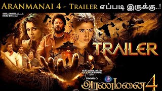 Aranmanai 4  Official Trailer  SundarC  Tamannaah  Raashii Khanna  Hiphop Tamizha [upl. by Ailhad]