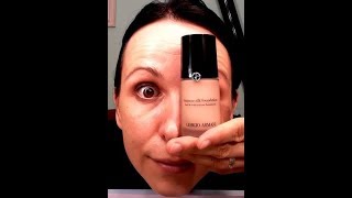 GIORGIO ARMANI Luminous Silk Foundation  recenzija utisci [upl. by Denbrook]