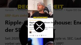 XRP🔥Nach Rechtsstreit parabolischer Anstieg📈xrp xrpnews xrpripple crypto krypto [upl. by Ienttirb]