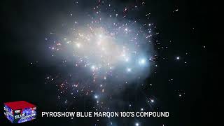 5060 Pyroshow Blue Maroon 100s  Rubro Vuurwerk  OFFICIAL VIDEO [upl. by Celio]