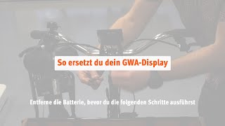 Wie kann ich mein GWADisplay ersetzen [upl. by Alameda]