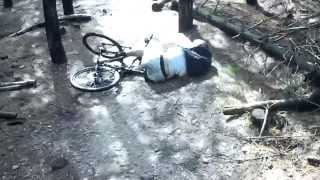 MTB Crash Cannock Chase  Follow The Dog [upl. by Lehpar]