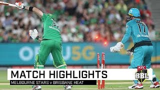 De Villiers heats up for Brisbane as Stars go cold  KFC BBL09 [upl. by Nelrac]