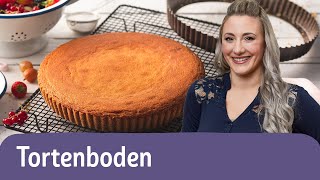 Tortenboden selber machen – einfaches Grundrezept 🍰🎂  REWE Deine Küche [upl. by Calise892]