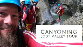 Canyoning  Lost Valley Tour in der Area 47 [upl. by Ahsatsana136]