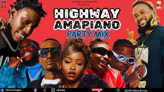 HOT HIGHWAY AMAPIANO MIX 2024 shallipopi burnaboy djzaiky 2024 BEST OF BEST AMAPIANO MIX 2024 [upl. by Tiersten]