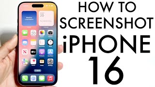 How To Screenshot On iPhone 16 [upl. by Saunder]