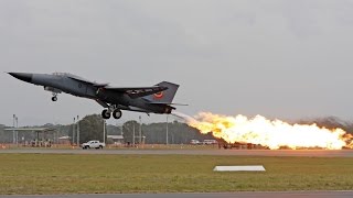 F111 Final Dump amp Burn  Williamtown Airshow 2010 [upl. by Eynenihc]