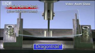 Asahi Glass demos Dragontrail a tough glass for consumer electronics [upl. by Spears]