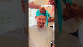 How to tie a durag  the best durag style durag fashion tie durag durag techniques gromming [upl. by Ttereve]