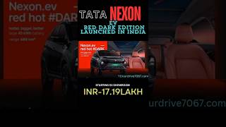 Tata Nexon EV Red Dark Edition launched in India [upl. by Neville239]