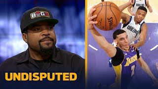 Ice Cube reacts to LaVar Ball saying the Lakers are Lonzos team not LeBrons  NBA  UNDISPUTED [upl. by Hbahsur]