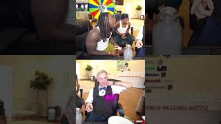 Bill Nye shows Science trick to Kai Cenat 🔥 kaicenatmoments billnyethescienceguy [upl. by Aikenat]